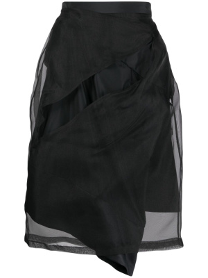 High-waisted asymmetric tulle skirt, Undercover High-waisted asymmetric tulle skirt
High-waisted asymmetric tulle skirt, Undercover High-waisted asymmetric tulle skirt