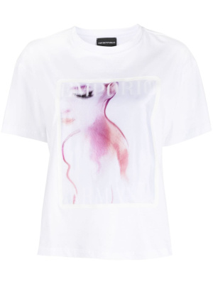 Illustration-print cotton T-shirt, Emporio Armani Illustration-print cotton T-shirt
Illustration-print cotton T-shirt, Emporio Armani Illustration-print cotton T-shirt
