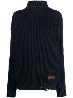 Distressed-finish roll-neck jumper, Dsquared2 Distressed-finish roll-neck jumper
Distressed-finish roll-neck jumper, Dsquared2 Distressed-finish roll-neck jumper