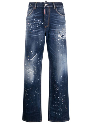 Paint splatter-detail washed denim jeans, Dsquared2 Paint splatter-detail washed denim jeans
Paint splatter-detail washed denim jeans, Dsquared2 Paint splatter-detail washed denim jeans