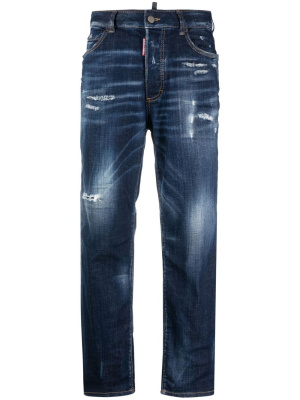 

Distressed cropped jeans, Dsquared2 Distressed cropped jeans