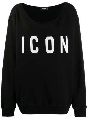 One-shoulder logo-print sweatshirt, Dsquared2 One-shoulder logo-print sweatshirt
One-shoulder logo-print sweatshirt, Dsquared2 One-shoulder logo-print sweatshirt