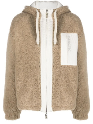 Faux shearling hooded jacket, Emporio Armani Faux shearling hooded jacket
Faux shearling hooded jacket, Emporio Armani Faux shearling hooded jacket