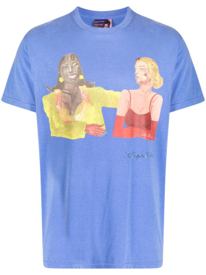 Reunion illustration-print cotton T-shirt, KidSuper Reunion illustration-print cotton T-shirt
Reunion illustration-print cotton T-shirt, KidSuper Reunion illustration-print cotton T-shirt