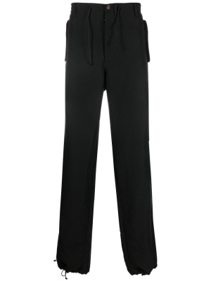 Straight-leg drawstring cuff trousers, Maison Margiela Straight-leg drawstring cuff trousers
Straight-leg drawstring cuff trousers, Maison Margiela Straight-leg drawstring cuff trousers