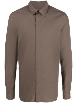 Concealed-front fastening shirt, Rick Owens Concealed-front fastening shirt
Concealed-front fastening shirt, Rick Owens Concealed-front fastening shirt