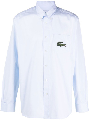 Logo-embroidered button-down shirt, Lacoste Logo-embroidered button-down shirt
Logo-embroidered button-down shirt, Lacoste Logo-embroidered button-down shirt