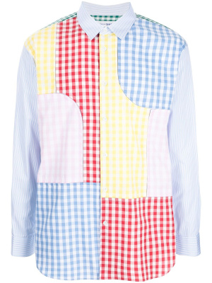 Contrast-check long-sleeve shirt, Comme Des Garçons Shirt Contrast-check long-sleeve shirt
Contrast-check long-sleeve shirt, Comme Des Garçons Shirt Contrast-check long-sleeve shirt