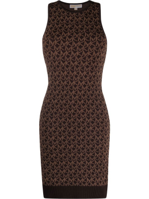 Logo-jacquard knitted mini dress, Michael Kors Logo-jacquard knitted mini dress
Logo-jacquard knitted mini dress, Michael Kors Logo-jacquard knitted mini dress