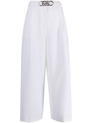 

Cropped wide-leg trousers, Michael Kors Cropped wide-leg trousers