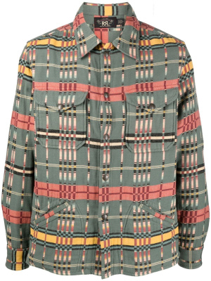 Geometric-pattern cotton shirt, Ralph Lauren RRL Geometric-pattern cotton shirt
Geometric-pattern cotton shirt, Ralph Lauren RRL Geometric-pattern cotton shirt