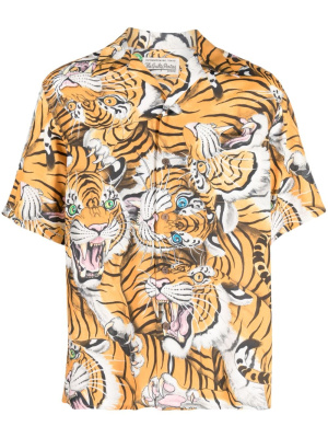 Tiger-print short-sleeve shirt, WACKO MARIA Tiger-print short-sleeve shirt
Tiger-print short-sleeve shirt, WACKO MARIA Tiger-print short-sleeve shirt