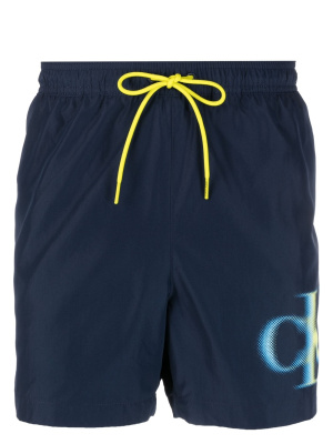 

Logo-print swim shorts, Calvin Klein Logo-print swim shorts