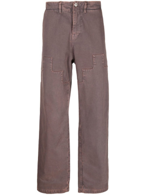 

Cross straight-leg trousers, Marcelo Burlon County of Milan Cross straight-leg trousers