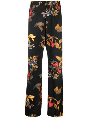 Floral-print virgin wool trousers, Marcelo Burlon County of Milan Floral-print virgin wool trousers
Floral-print virgin wool trousers, Marcelo Burlon County of Milan Floral-print virgin wool trousers