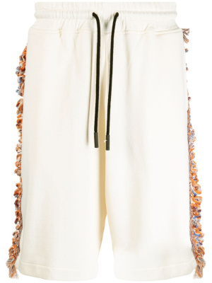Frayed-detailing cotton shorts, Marcelo Burlon County of Milan Frayed-detailing cotton shorts
Frayed-detailing cotton shorts, Marcelo Burlon County of Milan Frayed-detailing cotton shorts