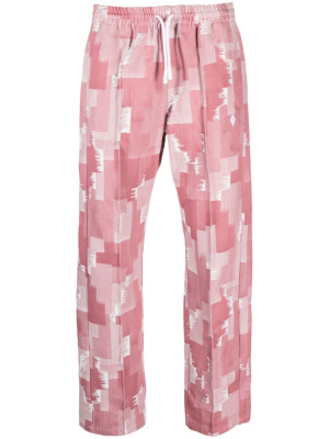 Geometric-print wide-leg trousers, Marcelo Burlon County of Milan Geometric-print wide-leg trousers
Geometric-print wide-leg trousers, Marcelo Burlon County of Milan Geometric-print wide-leg trousers