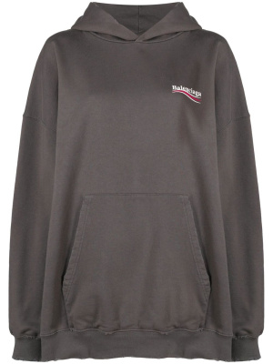 Political Campaign oversized logo-print hoodie, Balenciaga Political Campaign oversized logo-print hoodie
Political Campaign oversized logo-print hoodie, Balenciaga Political Campaign oversized logo-print hoodie