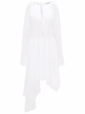 Cold-shoulder asymmetric midi dress, JW Anderson Cold-shoulder asymmetric midi dress
Cold-shoulder asymmetric midi dress, JW Anderson Cold-shoulder asymmetric midi dress