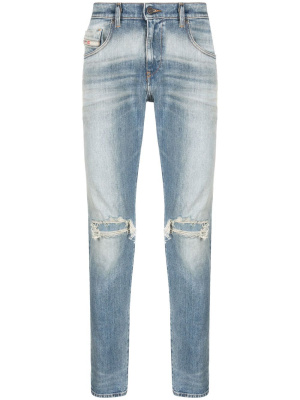 

Distressed-effect slim-fit jeans, Diesel Distressed-effect slim-fit jeans