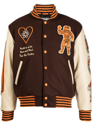 Logo-embroidery varsity bomber jacket, Billionaire Boys Club Logo-embroidery varsity bomber jacket
Logo-embroidery varsity bomber jacket, Billionaire Boys Club Logo-embroidery varsity bomber jacket