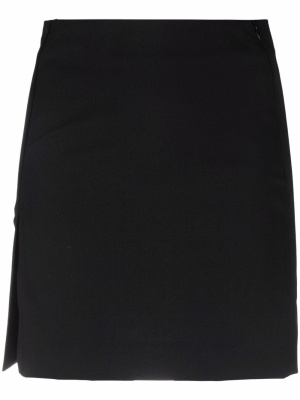 High-waisted slit-detail miniskirt, AMI Paris High-waisted slit-detail miniskirt
High-waisted slit-detail miniskirt, AMI Paris High-waisted slit-detail miniskirt