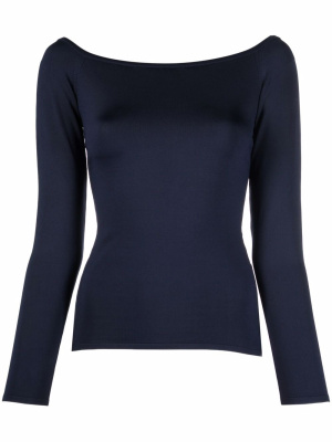 Long-sleeve fitted silk top, Ralph Lauren Collection Long-sleeve fitted silk top
Long-sleeve fitted silk top, Ralph Lauren Collection Long-sleeve fitted silk top
