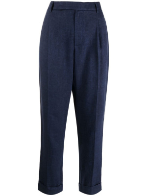 Turn-up high-waisted trousers, Ralph Lauren Collection Turn-up high-waisted trousers
Turn-up high-waisted trousers, Ralph Lauren Collection Turn-up high-waisted trousers