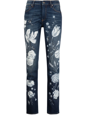 Floral-print straight-cut jeans, Ralph Lauren Collection Floral-print straight-cut jeans
Floral-print straight-cut jeans, Ralph Lauren Collection Floral-print straight-cut jeans