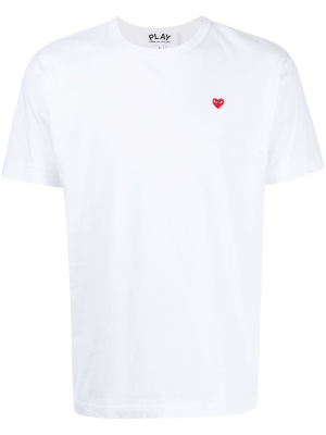 Embroidered logo T-shirt, Comme Des Garçons Play Embroidered logo T-shirt
Embroidered logo T-shirt, Comme Des Garçons Play Embroidered logo T-shirt