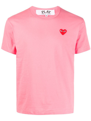 Heart embroidered round neck T-shirt, Comme Des Garçons Play Heart embroidered round neck T-shirt
Heart embroidered round neck T-shirt, Comme Des Garçons Play Heart embroidered round neck T-shirt