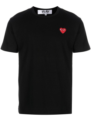 Embroidered heart-logo cotton T-shirt, Comme Des Garçons Play Embroidered heart-logo cotton T-shirt
Embroidered heart-logo cotton T-shirt, Comme Des Garçons Play Embroidered heart-logo cotton T-shirt