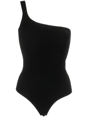 One-shoulder ribbed-knit bodysuit, Michael Kors Collection One-shoulder ribbed-knit bodysuit
One-shoulder ribbed-knit bodysuit, Michael Kors Collection One-shoulder ribbed-knit bodysuit