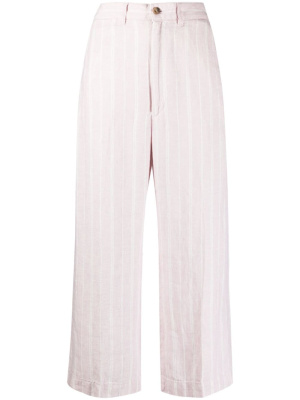 Striped cropped-leg linen trousers, Polo Ralph Lauren Striped cropped-leg linen trousers
Striped cropped-leg linen trousers, Polo Ralph Lauren Striped cropped-leg linen trousers