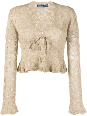 Long-sleeved pointelle-knit cardigan, Polo Ralph Lauren Long-sleeved pointelle-knit cardigan
Long-sleeved pointelle-knit cardigan, Polo Ralph Lauren Long-sleeved pointelle-knit cardigan