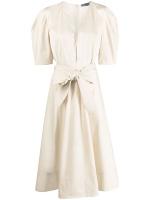 Puff-sleeve cotton midi dress, Polo Ralph Lauren Puff-sleeve cotton midi dress
Puff-sleeve cotton midi dress, Polo Ralph Lauren Puff-sleeve cotton midi dress