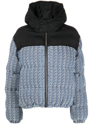 LOGO JACQUARD COLORBLOCK PUFFER, Alexander Wang LOGO JACQUARD COLORBLOCK PUFFER
LOGO JACQUARD COLORBLOCK PUFFER, Alexander Wang LOGO JACQUARD COLORBLOCK PUFFER