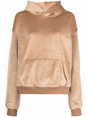 Suede-effect long-sleeved hoodie, Alexander Wang Suede-effect long-sleeved hoodie
Suede-effect long-sleeved hoodie, Alexander Wang Suede-effect long-sleeved hoodie