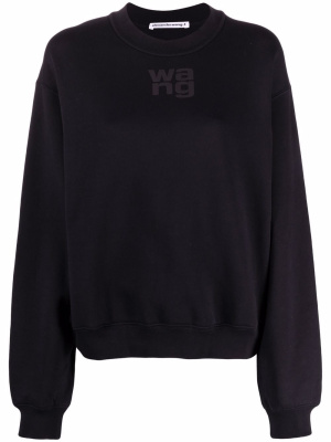 Logo-print crew neck sweatshirt, Alexander Wang Logo-print crew neck sweatshirt
Logo-print crew neck sweatshirt, Alexander Wang Logo-print crew neck sweatshirt