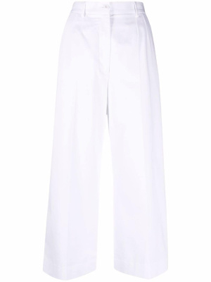 Logo-buttons wide leg cropped trousers, Dolce & Gabbana Logo-buttons wide leg cropped trousers
Logo-buttons wide leg cropped trousers, Dolce & Gabbana Logo-buttons wide leg cropped trousers