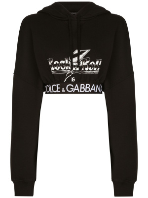 Logo-print cropped cotton hoodie, Dolce & Gabbana Logo-print cropped cotton hoodie
Logo-print cropped cotton hoodie, Dolce & Gabbana Logo-print cropped cotton hoodie