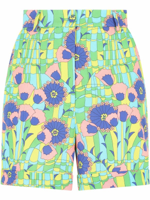 High-waisted floral-print shorts, Dolce & Gabbana High-waisted floral-print shorts
High-waisted floral-print shorts, Dolce & Gabbana High-waisted floral-print shorts