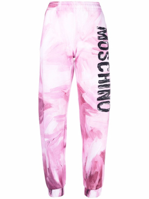 Abstract-print branded track trousers, Moschino Abstract-print branded track trousers
Abstract-print branded track trousers, Moschino Abstract-print branded track trousers