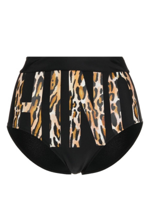 High-waisted leopard-logo bikini bottoms, Moschino High-waisted leopard-logo bikini bottoms
High-waisted leopard-logo bikini bottoms, Moschino High-waisted leopard-logo bikini bottoms