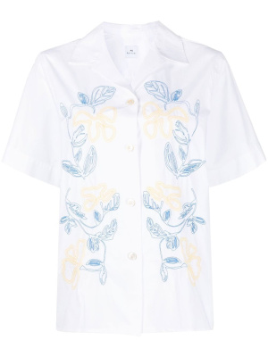 Embroidered short-sleeved shirt, PS Paul Smith Embroidered short-sleeved shirt
Embroidered short-sleeved shirt, PS Paul Smith Embroidered short-sleeved shirt