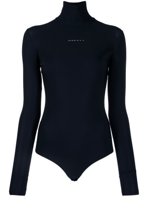 Logo-print roll-neck bodysuit, MM6 Maison Margiela Logo-print roll-neck bodysuit
Logo-print roll-neck bodysuit, MM6 Maison Margiela Logo-print roll-neck bodysuit