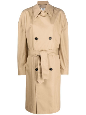 Oversize double-breasted trench coat, MM6 Maison Margiela Oversize double-breasted trench coat
Oversize double-breasted trench coat, MM6 Maison Margiela Oversize double-breasted trench coat
