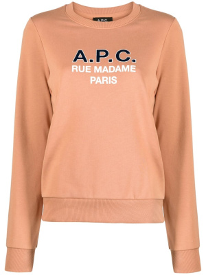 Madame logo-print cotton sweatshirt, A.P.C. Madame logo-print cotton sweatshirt
Madame logo-print cotton sweatshirt, A.P.C. Madame logo-print cotton sweatshirt