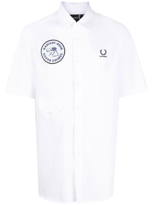 Patch-detail short-sleeve shirt, Raf Simons X Fred Perry Patch-detail short-sleeve shirt
Patch-detail short-sleeve shirt, Raf Simons X Fred Perry Patch-detail short-sleeve shirt