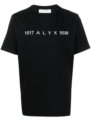Logo-print short-sleeved T-shirt, 1017 ALYX 9SM Logo-print short-sleeved T-shirt
Logo-print short-sleeved T-shirt, 1017 ALYX 9SM Logo-print short-sleeved T-shirt